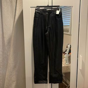 Brand New Abercrombie Leather Pants